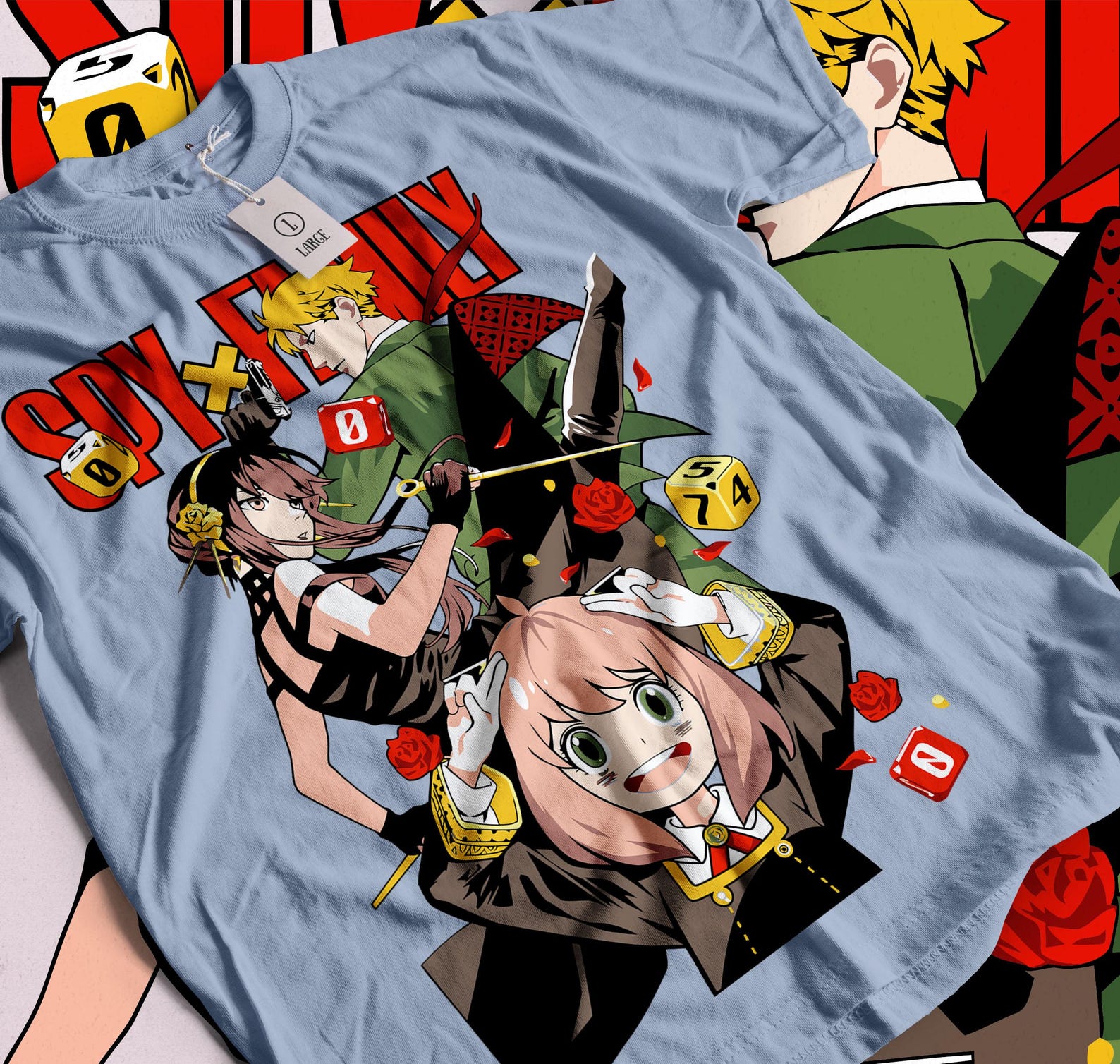 Anime Family T-shirt Unisex, Family Gift, Anime Manga Shirt, Anime Shirt, Graphic Anime Tee, Manga Shirt, Japan S