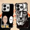 One P-Punch-Mans Saitama King Soft Phone Case For Xiaomi Poco X7 X8 Pro Max X6 X5 X3 F8 Ultra F7 M8 M7 M5S Redmi 15C 15A 15 14C