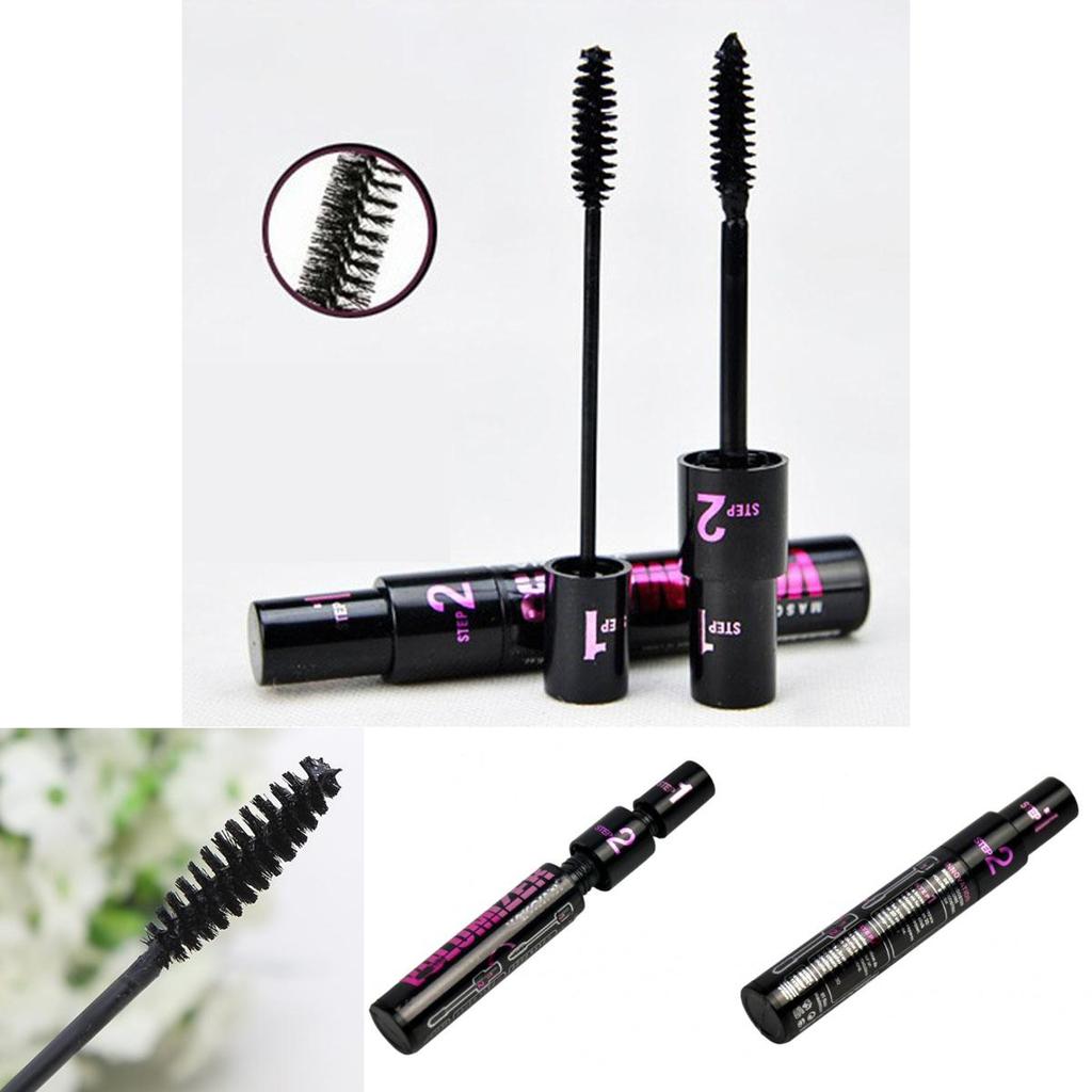 New Arrival Fashion Long Curling Eyelash Black Fiber Mascara Eye Lashes Makeup
