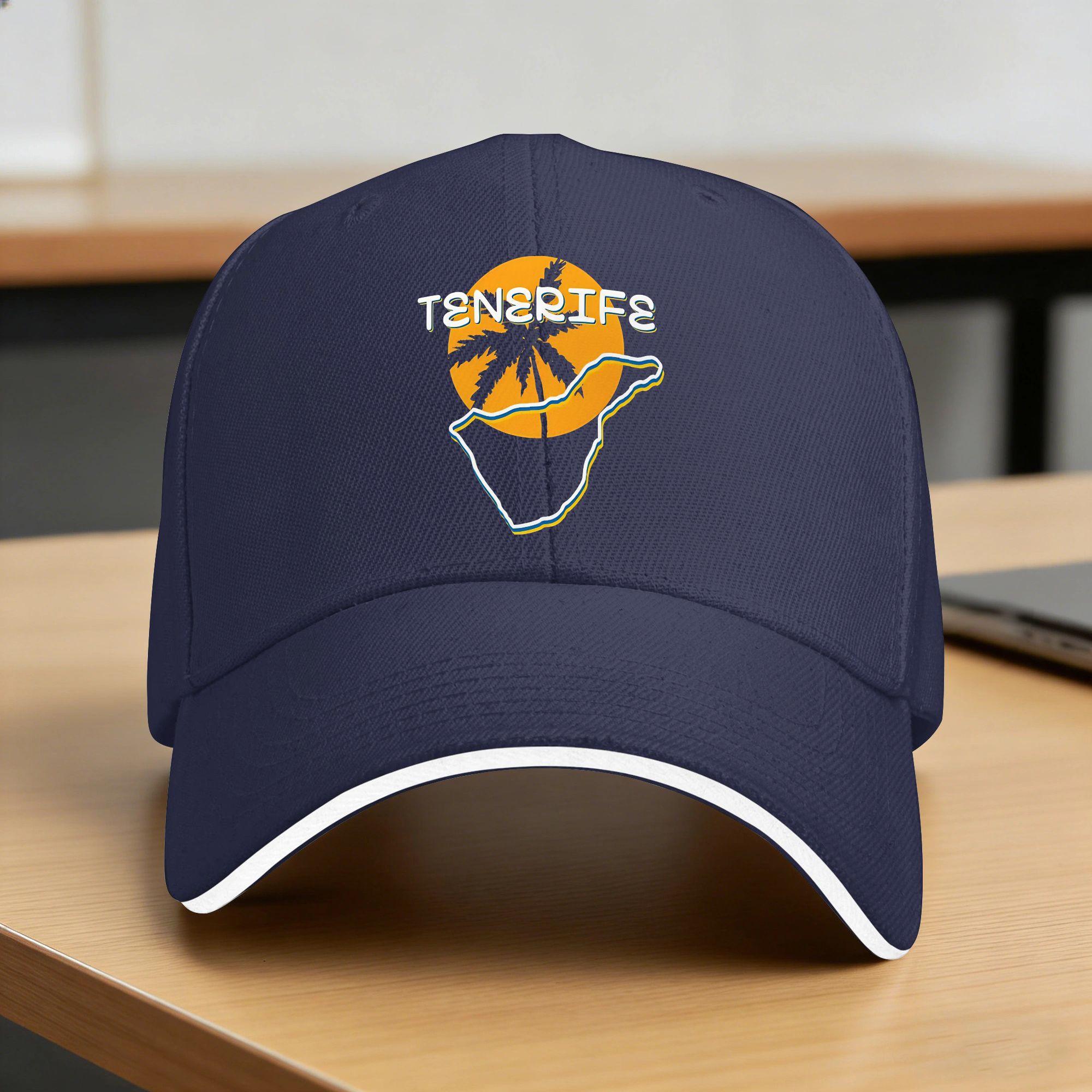 

Tenerife Baseball Cap Trendy Women Men Hip Hop Hats Hot Sale Print Kpop Rock Baseball Caps Birthday Present One Size темно-синього кольору