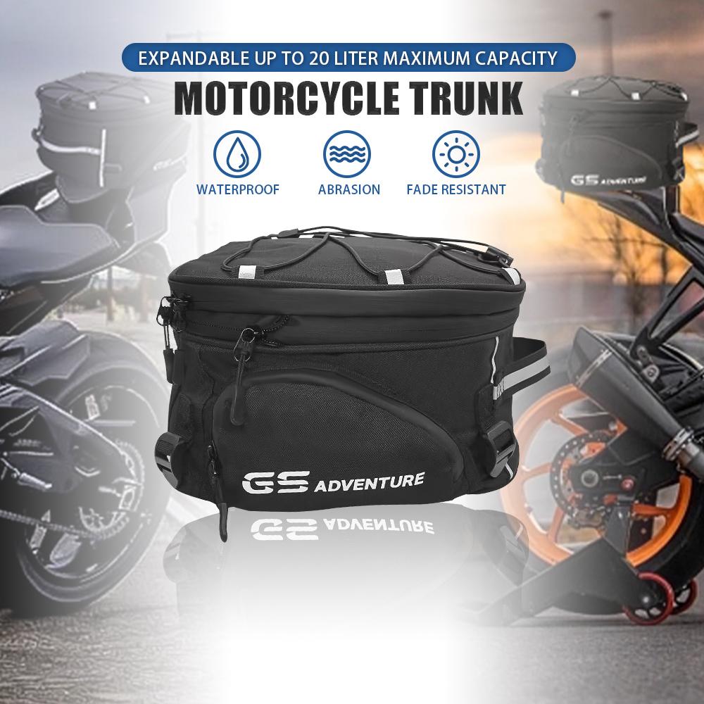 Universal Motorcycles Tail Rear Bags Luggage For BMW ADV R1200GS YAMAHA MT Honda Kawasaki Z900 Accessories Travel Storage Bag