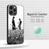 Pop Hot Tokyo Ghoul Anime Pattern Phone Case For iPhone 17 16 15 14 13 12 Plus Pro Max High-end Luxury Magsafe Sheepskin