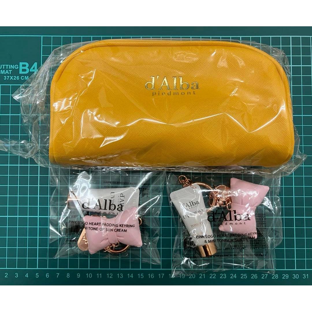 d Alba Novelty Pouch Tone Up Sun Cream Keyring