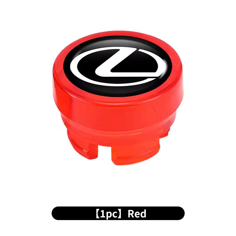 Car Cigarette Lighter Cover DustProof Decoration Cap For Lexus LS LC RZ IS350 ES300 GS350 CT200h GX460 LX570 RX500h NX300 UX260