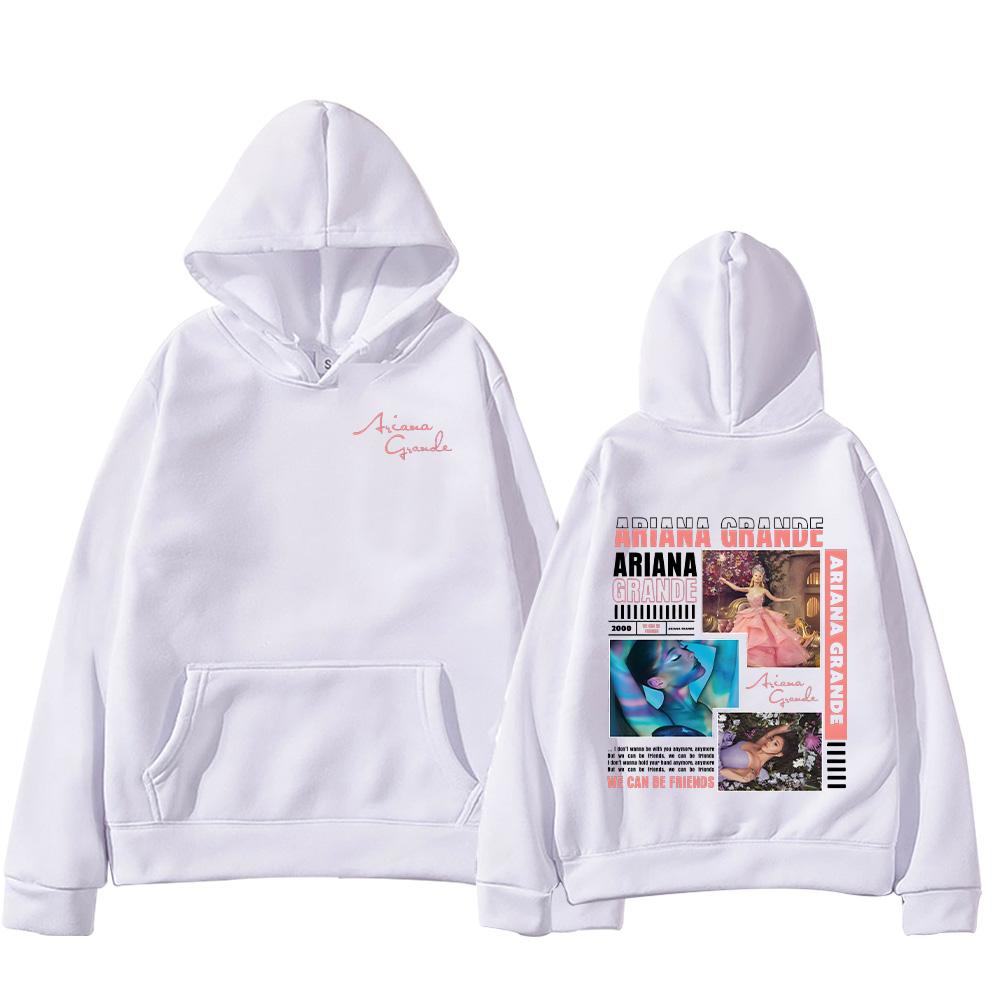 Ariana Grande Hoodies Glinda Die Gute Böse Pullover Männer Frauen Niedliche Kleidung Übergroßes Sweatshirt Neu Langarm Mode Kapuzenpullover