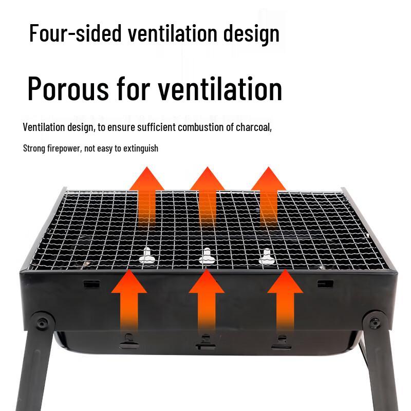 Hanle Meitu Foldable Charcoal Barbecue Grill