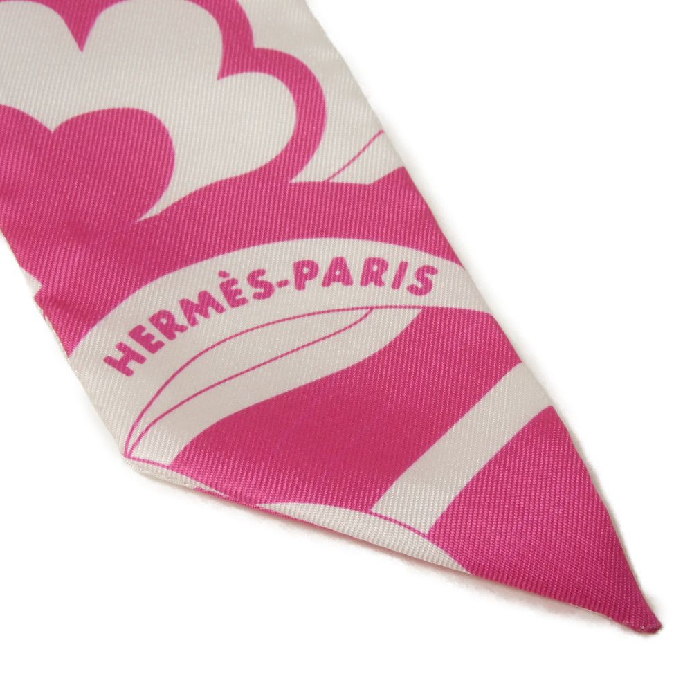 Used 9212 Twilly 7955 Faubourg Rainbow Pink and White Two-Tone Watch, Unused Faubourg Rainbow 13815 Rose Vif Women's