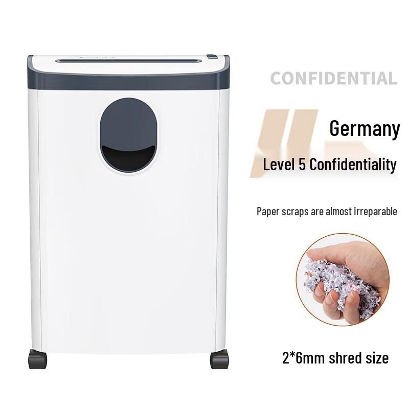 M&G High-Security 18L Paper Shredder with Level 5 Security CN plug (adapter included)