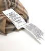 BURBERRY Check pattern see-through Blouse Shirt Long sleeve shirt