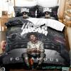 New 3D Print Rapper JayDaYoungan Comfortable Duvet Quilt Cover Pillowcase Bedding Set Children Bedroom Decoration Home Textile