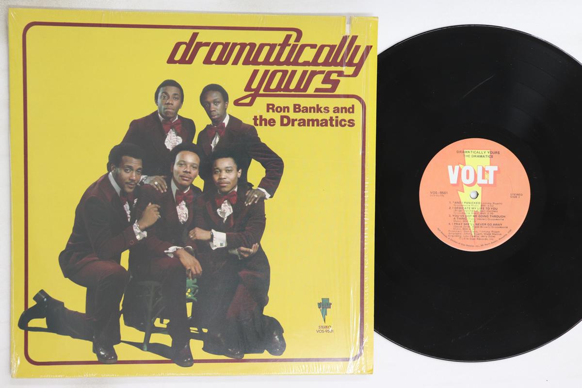 

LP Record RON BANKS & THE DRAMATICS - Dramatically Yours VOS9501 Volt 1974 US Soul/Funk Used