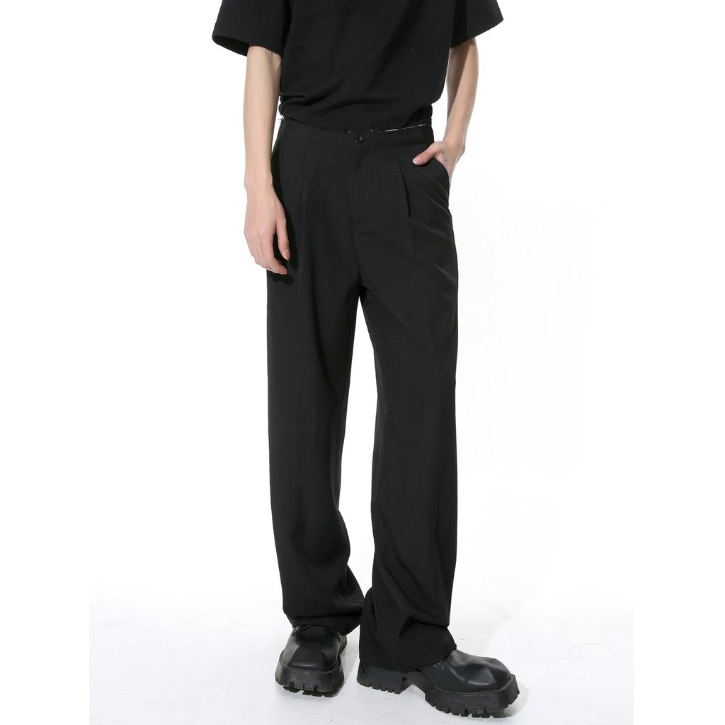 Men's Wear | New Japanese Business Draping Straight Loose Commuter Casual Pants