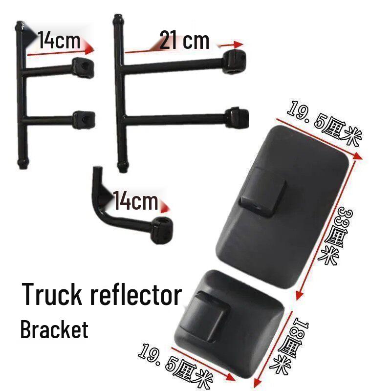 Universal Tractor Harvester Extended Rearview Mirror with Modified Bracket