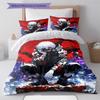 Tokyo Ghoul Pattern Bedding Set Quilt Cover Pillowcase Home Decor Gift (1 * Duvet Cover + 2 * Pillowcase, Without Core)