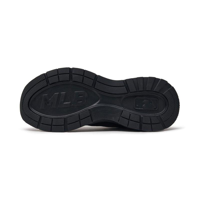 MLB Chunky Runner Fastball Cushioned Slip-Resistant Low-Top Casual Shoes Unisex Black Sneakers 3ARNFSB4N-07BKS