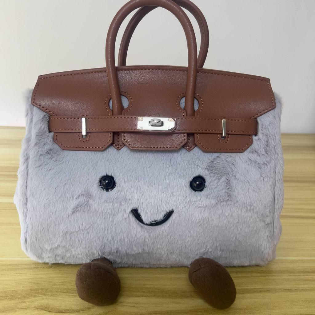 Jellycat Roztomilá nadýchaná platinová panenka Crossbody Elf Kabelka