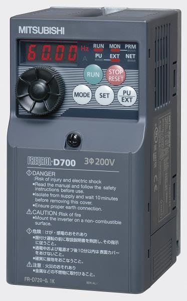 

Mitsubishi Electric Simple Small Inverter FR-D720-0.75K