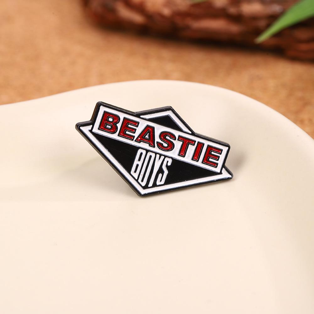Beastie Boys Hip Hop Group Brooch Design Bags Apparel Accessories Pins Accessories