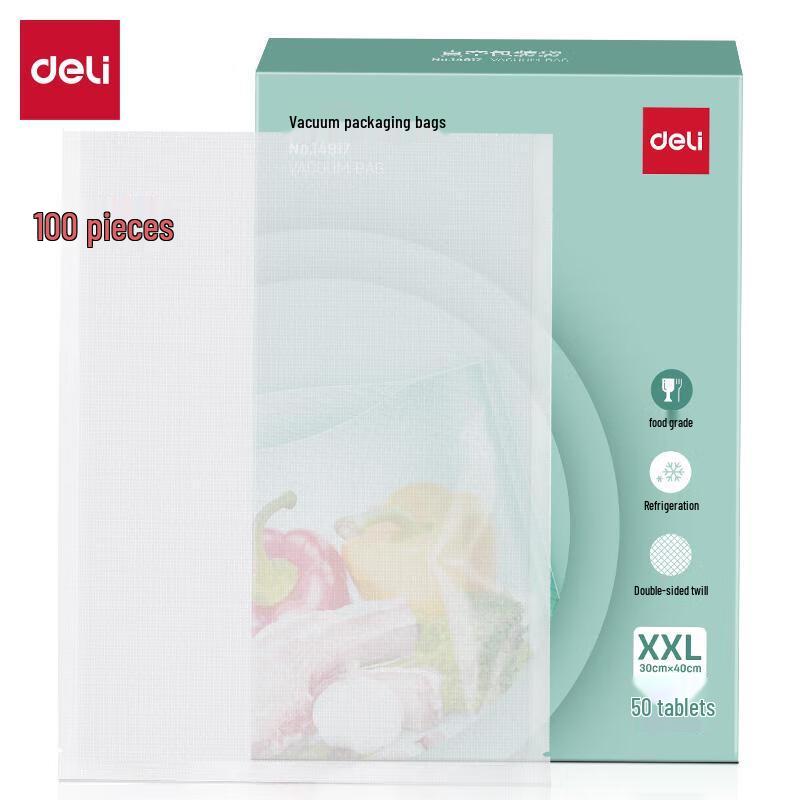 Deli 14917 Vacuum Sealing Bags