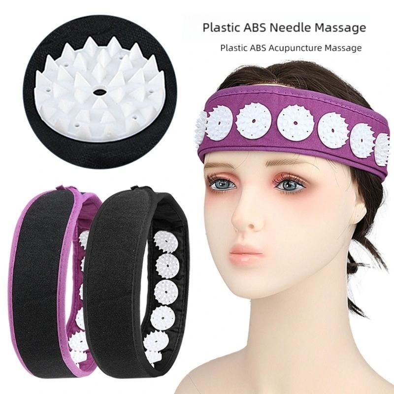 Portable Head Massage Strap Pressure Relief Headband For Home Office Gym Use