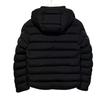 Used MONCLERDown jacket black/black Nylon mens