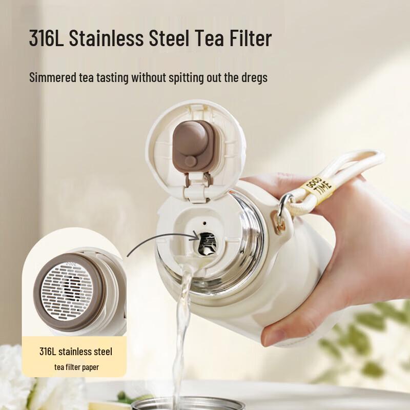 SUPOR 316 Stainless Steel Large Capacity Vacuum Flask