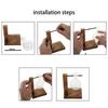 Hydroponic Vase with Wooden Stand Retro Glass Bulb Plant Propagation Station for Home Decoration 1 Container