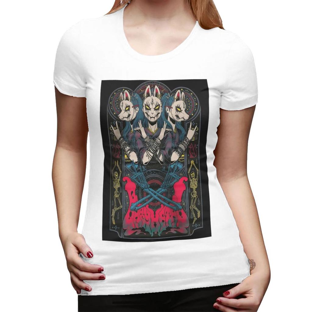 Babymetal Tour TShirt for Women ONeck Streetwear T Shirts Womens Short Sleeve Summer Clothes Tops
