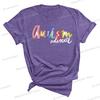 Autism Advocate Shirt Special Ed Gift Crew Neck Clothing Autism Awareness Graphic T Shirts Women Proud Mom Short Sleeve Tshirt