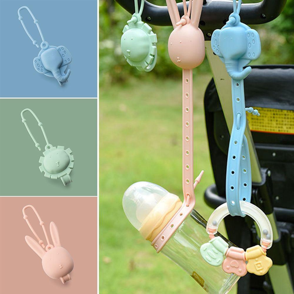 

Цепочки в мультяшном животном стиле, детские прорезыватели, аксессуары для колясок, цепочка для соски, анти-капельная цепь