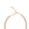 CHANEL 23 spring and summer 23S crystal love silver diamond double C rhinestone decorative chain necklace metal necklace women's style