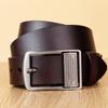 Genuine Leather Belt Pin Buckle Retro Cowhide Belt Men's Youth Middle-aged Casual Versatile Jeans Belt
