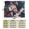 Alejandro Sanz Singer Flannel Blanket Soft Throw Blanket for Outdoor Camping Print Bedspread Sofa Bed Cover
