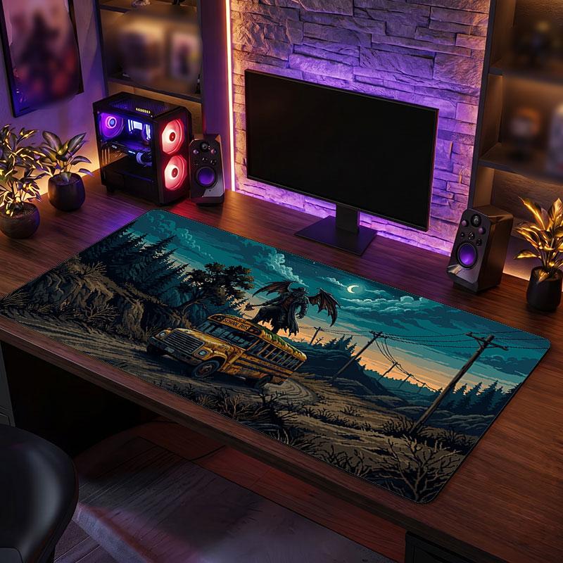 Big Mouse PadJeepers Creepers The Creeper Extended Soft Desk Mat Gaming Office Computer Table Decor Mat