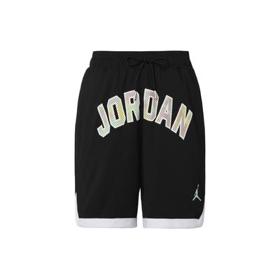 Alphabet Logo Breathable Sports Shorts Men Bottoms Black DM1415-010