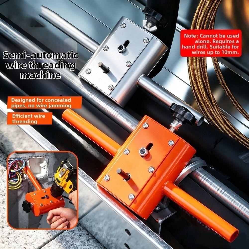 Smooth Control Wire Puller Handheld Wire Tugger New Cable Threading Tool Conduit Wiring