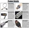 Downstream Oxygen Sensor 234-4562 For BMW X3 X4 Z4 328i 528i 12-15 228i 428i 2014-2015 2.0L 11787596909 11787603022