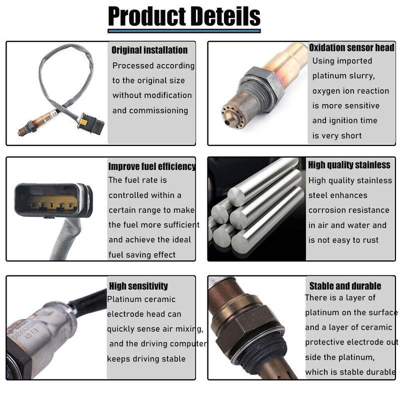 Downstream Oxygen Sensor 234-4562 For BMW X3 X4 Z4 328i 528i 12-15 228i 428i 2014-2015 2.0L 11787596909 11787603022