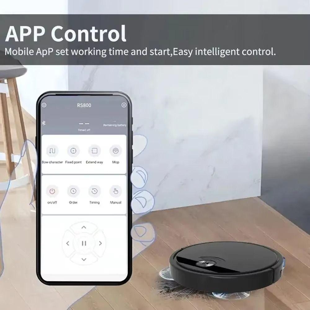 Wet Dry Mopping Smart Robot Vacuum 2800PA Suction Robotic Vacuum Sweeping Robot Household Use