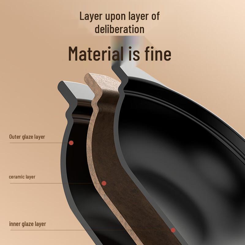 

High-Temperature Ceramic Casserole Pot with Lid