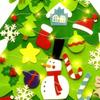 Non-woven Felt Christmas Tree Decorations kits For Toddlers Handmade DIY Felt Christmas Tree Ornament Pendant With LED Lights