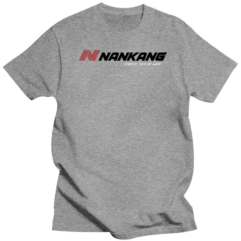 

New Fashion Nankang Logo Printed T Shirt Mens Punk Shirt Summer Tee Cotton 3XL