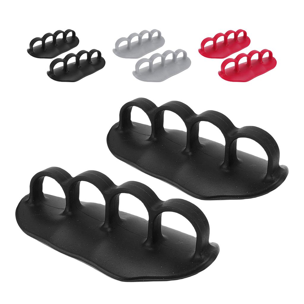 1 Pair Workout Grips Multifunctional Weight Lifting Rubber Gym Grips for Barbell and Dumbbell