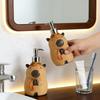 Animal Design Capybara Dispenser Bottle Refillable Shampoo Soap Dispenser  for Hand Soap