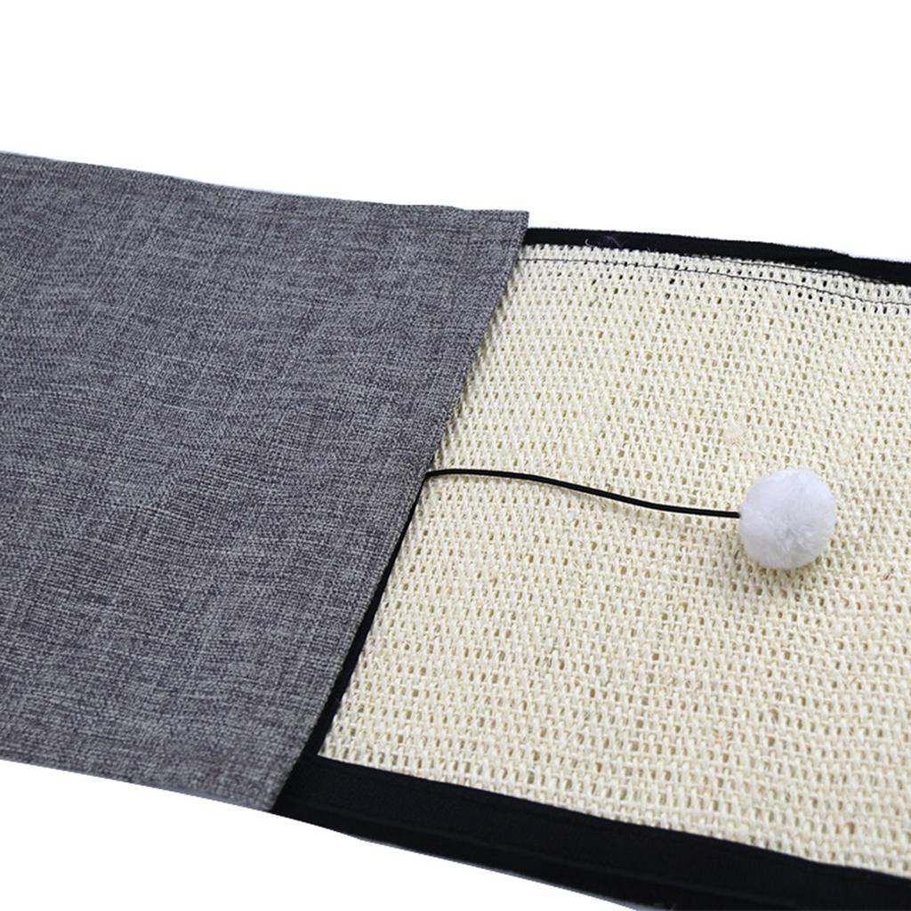 Indoor Cat Scratch Sisal Mat for Sharpen Nails Scraper Kitten Pad Cat Toy Chair Table Sofa Mats Furniture Protectors