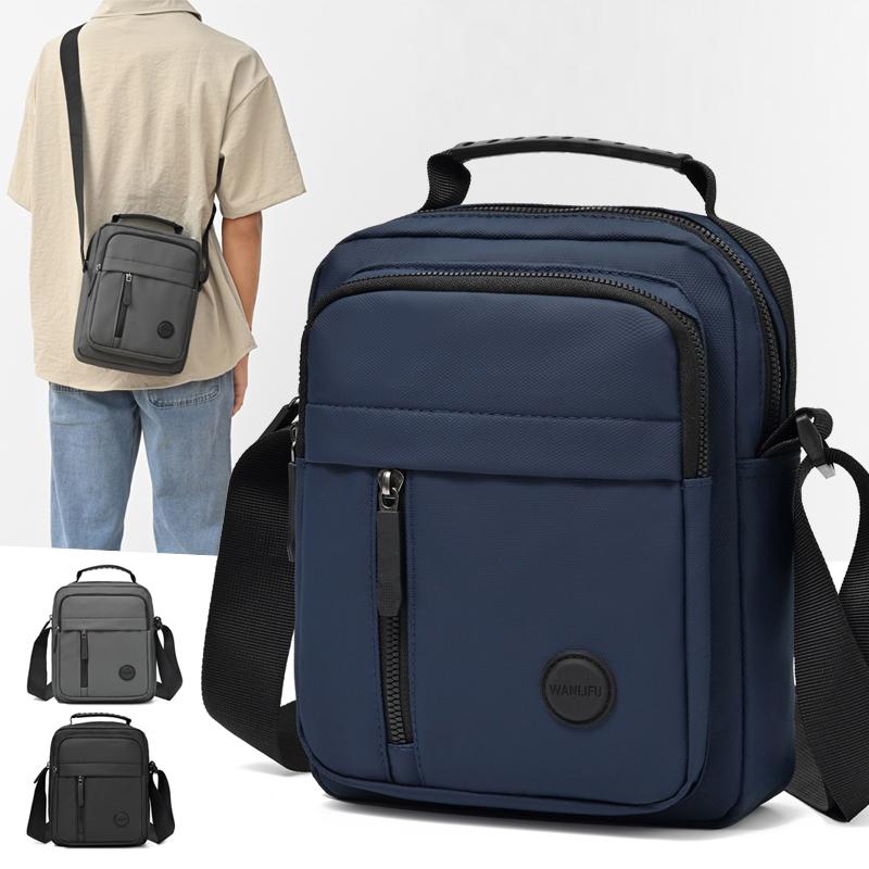 Men's Handbag Commuter Business Shoulder Bag Outdoor Travel Crossbody Bag