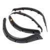 4Pcs Golf Cart Mud Guard Flares Protective Mud Flap Flares Replacement for Club Car Precedent 2004 and Later