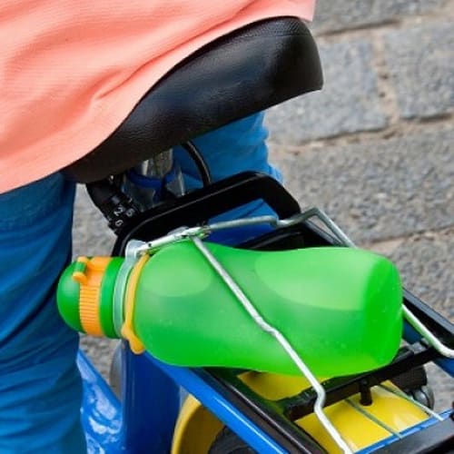 World Create ViV Active Silicone Bottle, 300ml, Green, 59892