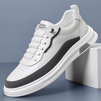 Fashion Spring Autumn Hot Selling Men's Leather Casual Shoes Soft Soled Men's Business Oxford Shoes Versatile Trendy Sports Shoes