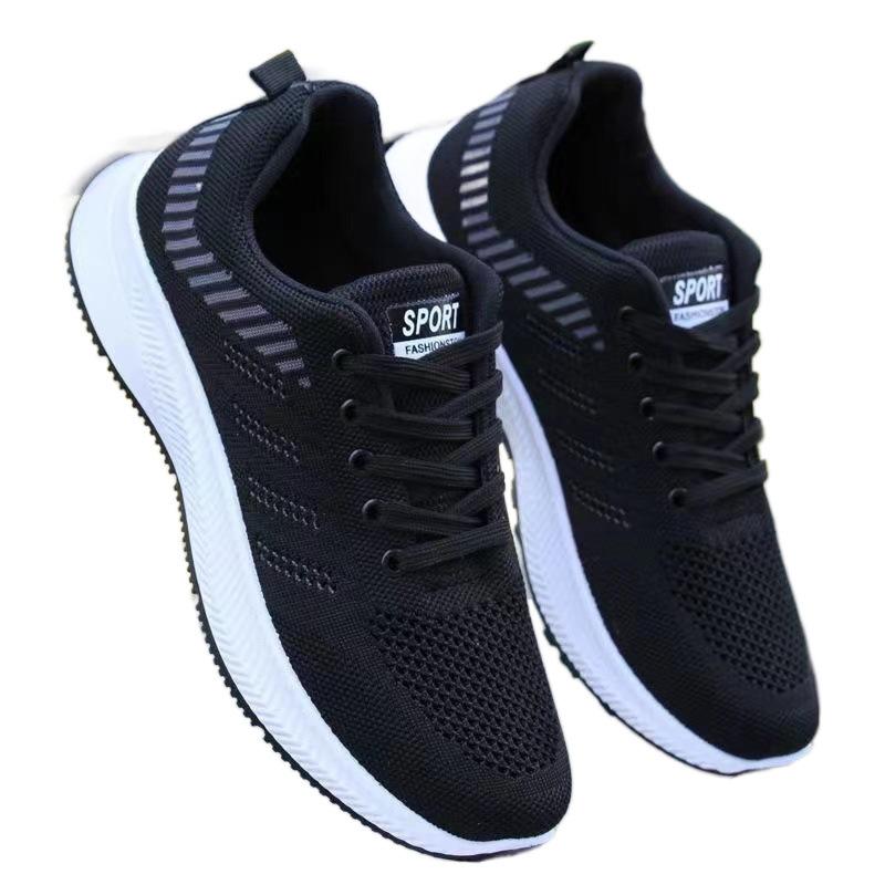 Spring and summer new men's shoes, walking sports shoes, lightweight soft-soled sports and leisure shoes, non-slip men's wear-resistant work shoes men